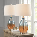 Cortina - Table Lamp (Set of 2) - Blue - 510 Design - Lamp Sets - Elite Enclave Home
