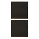 Golden Terrain - Wooden Wall Decor (Set of 2) - Brown / Gold - Uttermost - Wall Decor - Elite Enclave Home