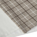 Anaheim - 50x108" Plaid Rod Pocket And Back Tab Curtain Panel With Fleece Lining - Brown - Madison Park - Curtains & Drapes - Elite Enclave Home
