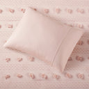 Lucy - Clip Jacquard Twin Comforter Set - Pink