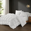 Stay Puffed - Overfilled Down Alternative King Comforter - White