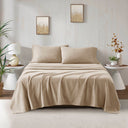 Micro Fleece - King Sheet Set - Khaki