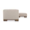 June - Lounge Modular Sectional - Oatmeal - Moe's Home Collection - Stationary Sectionals - Elite Enclave Home