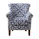 Brooke - Tight Back Club Chair - Navy - Madison Park - Club Chairs - Elite Enclave Home