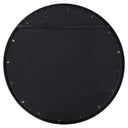 Dandridge - Round Industrial Mirror - Black