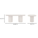 Rocca - Dining Table - Cream - Moe's Home Collection - Dining Tables - Elite Enclave Home