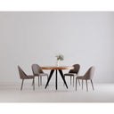Parq - Round Dining Table - Brown - Moe's Home Collection - Dining Tables - Elite Enclave Home