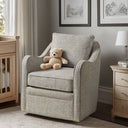 Brianne - Wide Seat Swivel Arm Chair - Gray Multi - Madison Park - Swivel Chairs - Elite Enclave Home