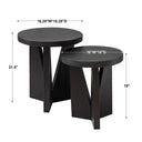 Nadette - Nesting Tables (Set of 2) - Uttermost - Nesting Tables - Elite Enclave Home