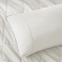 Mina - Twin/Twin Long Waffle Weave Textured Quilt Set - White