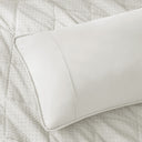 Mina - King/California King Waffle Weave Textured Quilt Set - White - Comfort Spaces - Quilts & Shams - Elite Enclave Home