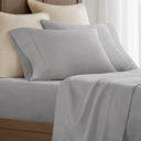 Standard Sateen Pillowcase Set - Gray