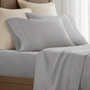 Standard Sateen Pillowcase Set - Gray - Harbor House - Sheets & Pillowcases - Elite Enclave Home