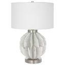 Repetition - Marble Table Lamp - White