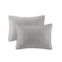 Royce - 10 Piece Queen Luxury Comforter Set - Gray