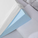 Memory Foam Wedge Pillow - White - Sleep Philosophy - Bed Pillows - Elite Enclave Home