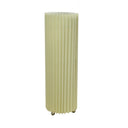 17" Metal Bedside Table Lamp With Off-White Shade - Off-White