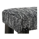 Priya - Bench - Dark Gray - Moe's Home Collection - Upholstered Benches - Elite Enclave Home
