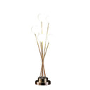 Six Light Globe Desk or Table Lamp - Yellow Gold