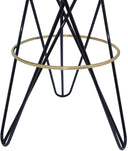 Mercury - Iron Bar Stool - Meridian Furniture - Bar Height (28" - 30") - Elite Enclave Home