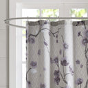 Holly - Shower Curtain - Purple - Madison Park - Shower Curtains - Elite Enclave Home