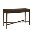 Kenna - Fluted 2 Drawer Storage Console Table - Brown - Martha Stewart - Console Tables - Elite Enclave Home