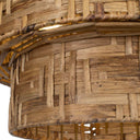 Water Hyacinth - 4 Light Woven Pendant - Light Brown - Uttermost - Pendant Lighting- Elite Enclave Home