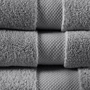 Splendor - 6 Piece Towel Set - Charcoal - Madison Park Signature - Towel Sets - Elite Enclave Home