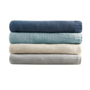 Bree Knit Knit Blanket - Ivory
