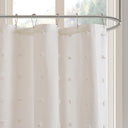 Brooklyn - Pom Pom Shower Curtain - Ivory - Urban Habitat - Shower Curtains - Elite Enclave Home