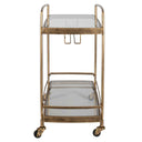 Scarritt - Bar Cart - Antique Brass