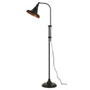 Adjustable Traditional Shaped Floor Lamp With Bronze Dome Shade - Bronze - HomeRoots - Floor Lamps - Elite Enclave Home