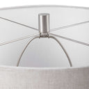 Whiteout - Mottled Glass Table Lamp - White