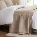 Quebec - King Reversible Bedspread Set - Neutral
