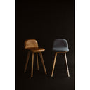 Napoli - Leather Counter Stool - Tan - Moe's Home Collection - Counter Height (24" - 27") - Elite Enclave Home