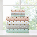 Metallic Dot - Twin Printed Sheet Set - Blush / Gold