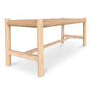 Hawthorn - Large Bench - Dark Brown - Moe's Home Collection - Upholstered Benches - Elite Enclave Home