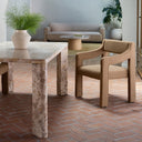 Elise - Dining Chair - Ochre - Moe's Home Collection - Arm Chairs - Elite Enclave Home