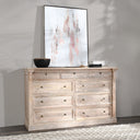 Adelaide - 9 Drawer Dresser - Natural White - Classic Home - Dressers - Elite Enclave Home