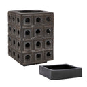 Lattice - Indoor - Outdoor Lantern Candleholder - Brown / Gray - Uttermost - Candles & Holders - Elite Enclave Home
