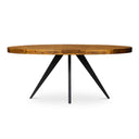 Parq - Oval Dining Table - Brown - Moe's Home Collection - Dining Tables - Elite Enclave Home
