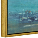Textured - Land Framed Landscape Art - Gray