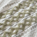 Imani - 3 Piece Full/Queen Printed Comforter Set - Sage/Ivory