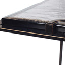 Eisen - Textured Glass Accent Table - Bronze