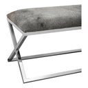 Rossi - Bench - Gray - Moe's Home Collection - Upholstered Benches - Elite Enclave Home