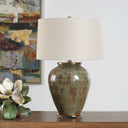 Olisa - Table Lamp - Brown Green - Uttermost - Table Lamps - Elite Enclave Home