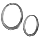 Orbits - Ring Sculptures (Set of 2) - Uttermost - Sculptures & Figurines - Elite Enclave Home
