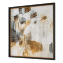 Ancient Story - Framed Abstract Print - Black / Blue / Brass / Gold / Gray / Orange / White / Yellow - Uttermost - Framed Prints - Elite Enclave Home