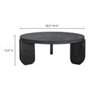 Wunder - Coffee Table - Black - Moe's Home Collection - Coffee Tables - Elite Enclave Home