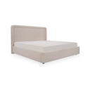 Simon - King Storage Bed - Flecked Beige - Moe's Home Collection - Storage Beds - Elite Enclave Home